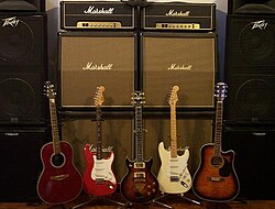 Sélection de guitares