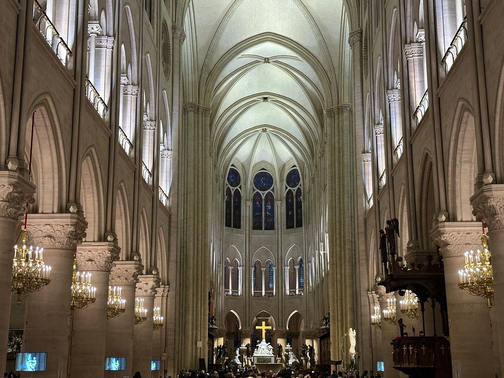 Notre Dame Cathedral interior