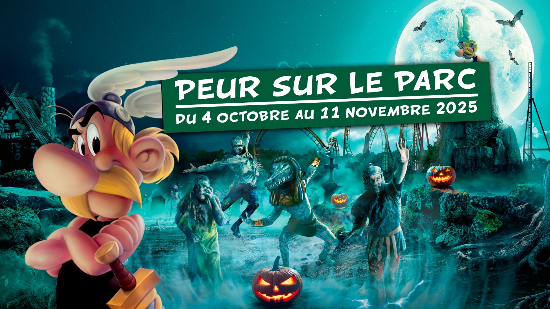 Peur sur le Parc Astérix Halloween 2025