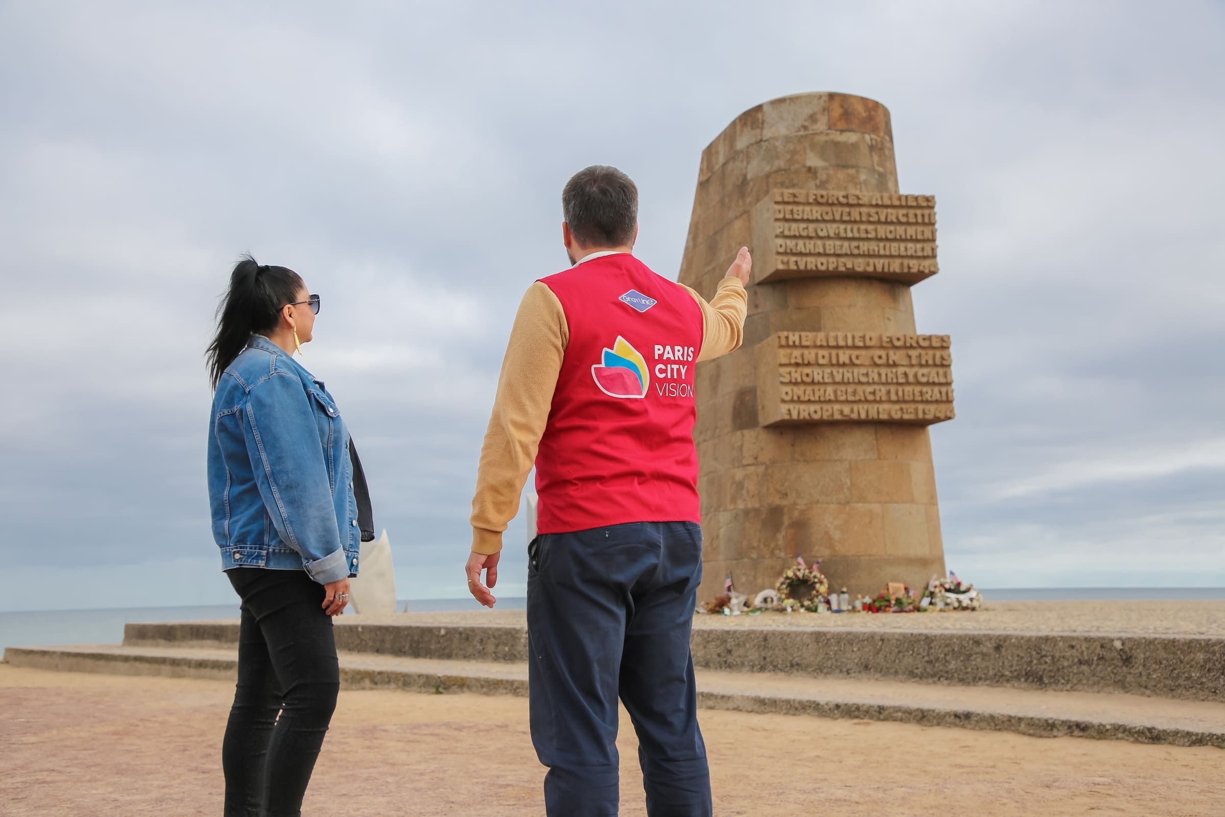 Découverte des plages du débarquement de la 2ème guerre mondiale